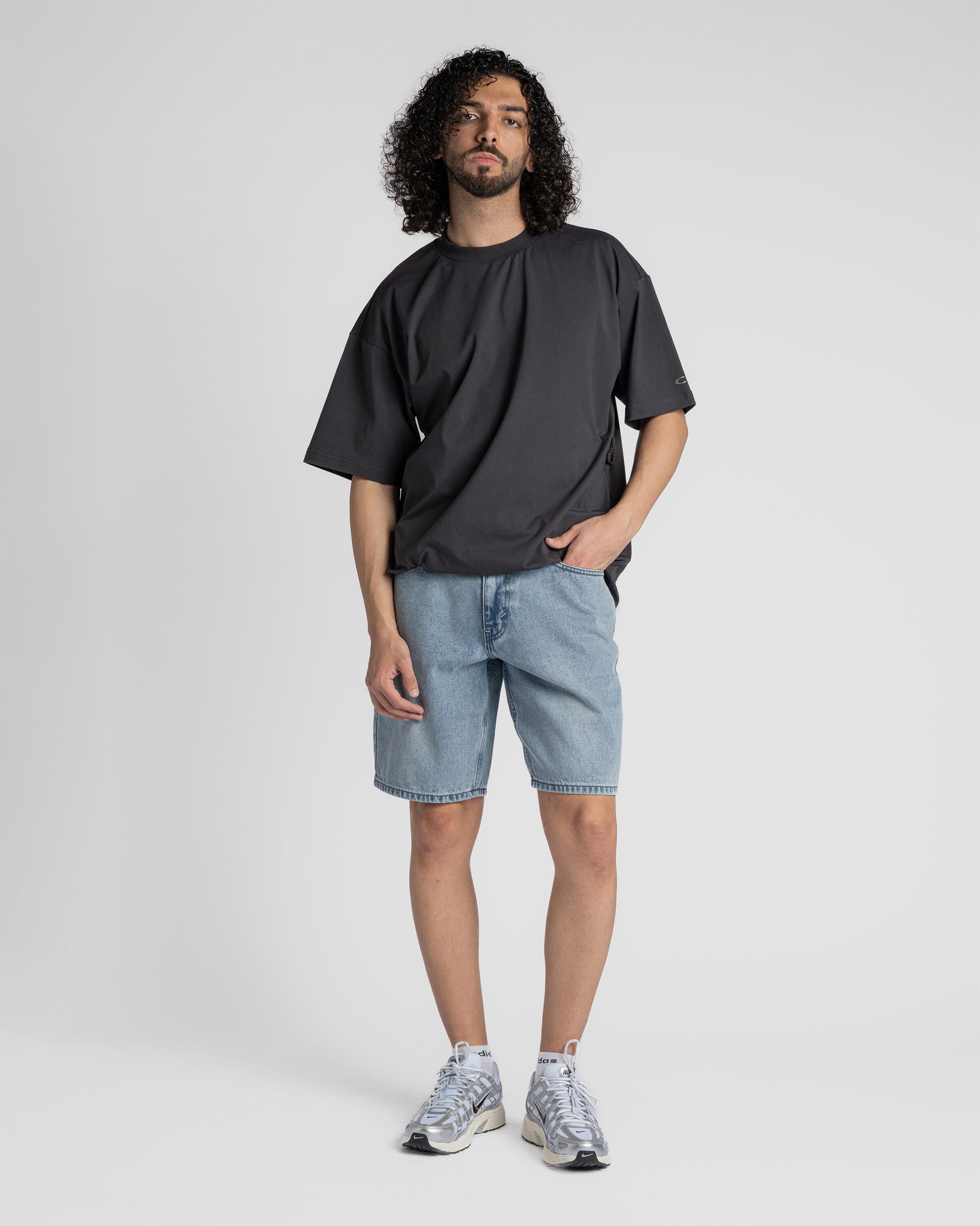 thisisneverthat Washed Denim Short | TN251DSO5S01 | AFEW STORE